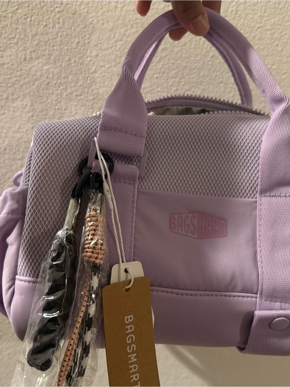 BAGSMART Lavender Mini Crossbody Bag - Compact Everyday Shoulder Bag NWT